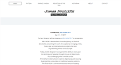 Desktop Screenshot of johannasamuelsson.com